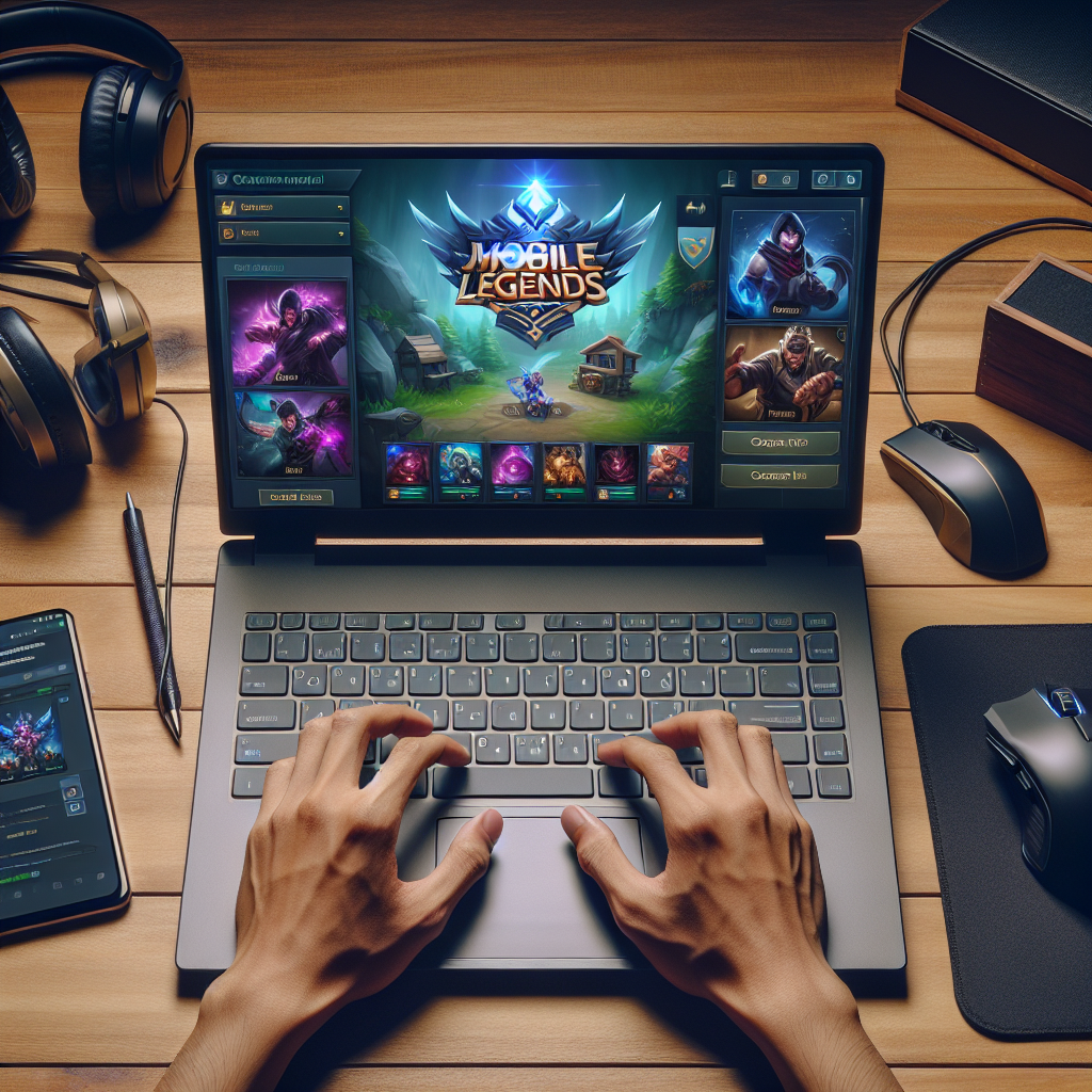 cara main mobile legend di laptop dengan emulator yang tepat