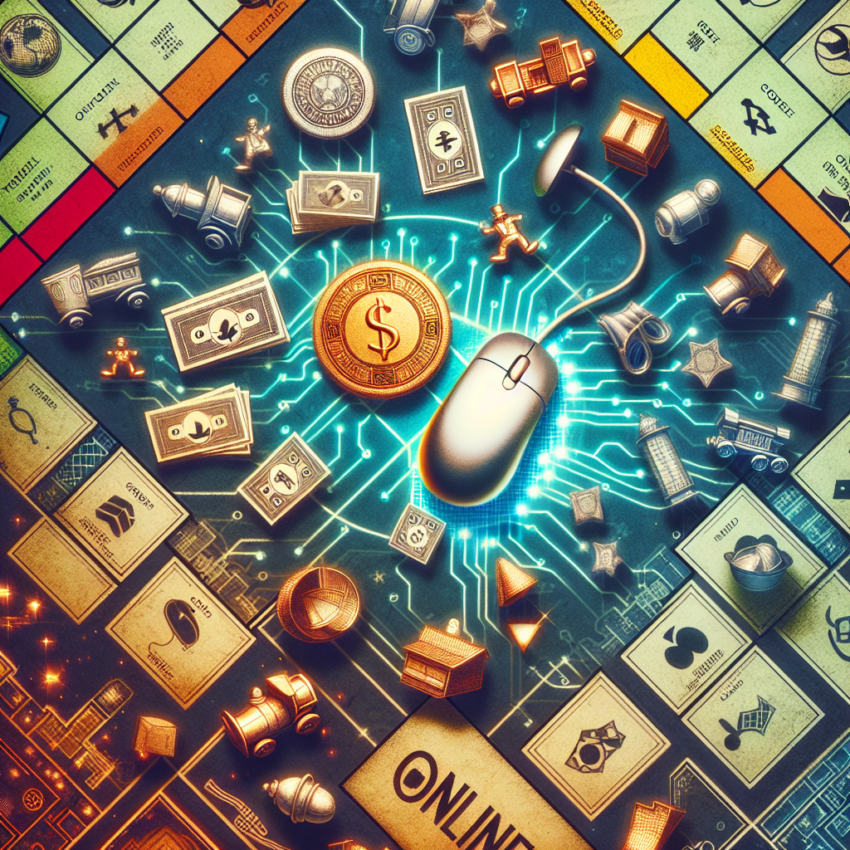 Exploring the Dynamics of Monopoly Game Online